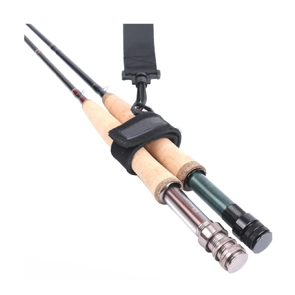 Fishing Rod Bind Belt Fly Fishing Gear Strap Rod Barrel Shoulder Strap