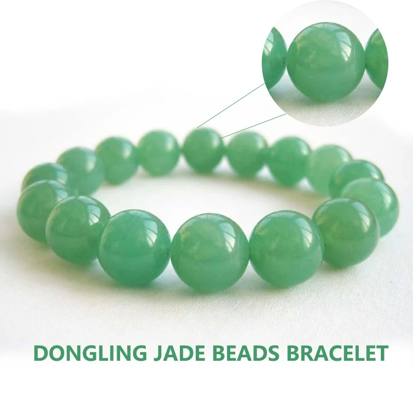 

Natural Aventurine Round Beads Stone Bracelet Handmade Jewelry Gifts For Women Men