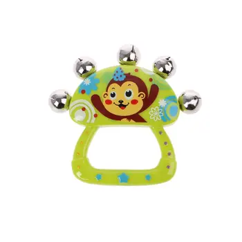 

Plastic Hand Bells Percussion Musical Instruments Kids Early Educational Toys Children Intelligence Development Gift