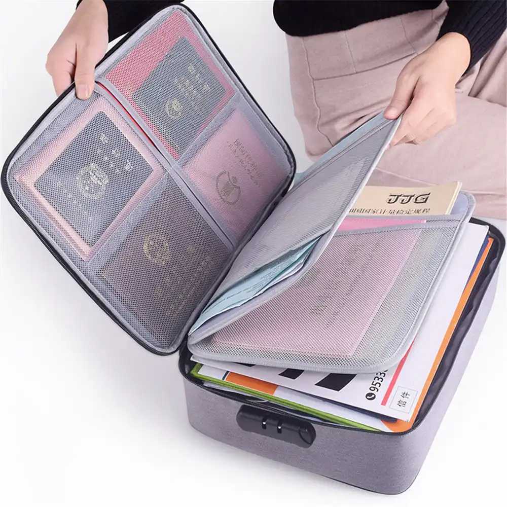 High Quality Large Capacity Document Storage Bag Box Waterproof