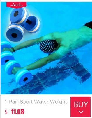 Swimming Accessories 1 Piece Water Aerobics Dumbbell EVA Aquatic Barbell Fitness Pool Gym Exercise Training Fitness Equipment