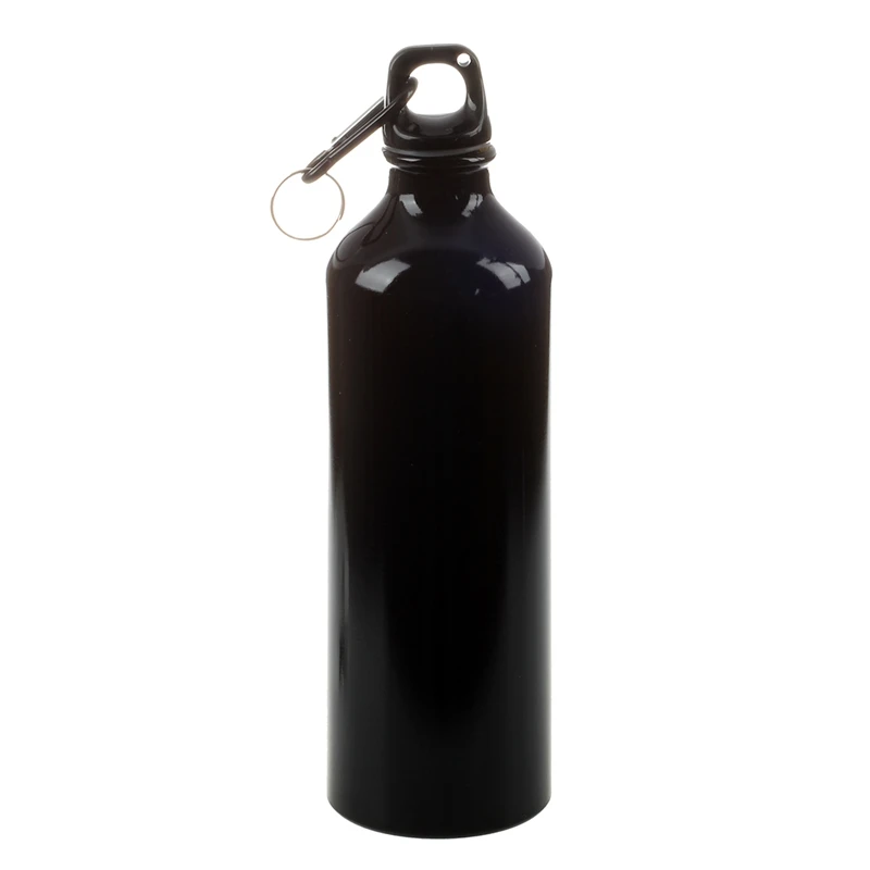 

Sport Aluminum water bottle for Camping cycling Black