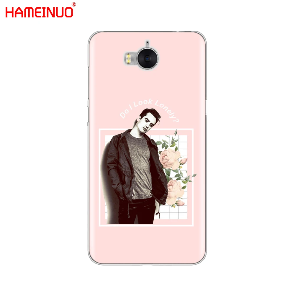 HAMEINUO brendon urie Паника На Диско сотовый телефон чехол для huawei honor 3C 4X 4C 5C 5X 6 7 Y3 Y6 Y5 2 II Y560