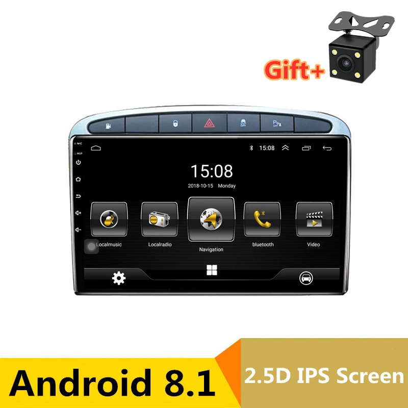

10.1" 2.5D IPS Screen Android Car DVD GPS For PEUGEOT 308 2007-2013,408 2011 2012 2013 2014 radio audio stereo headunit wifi