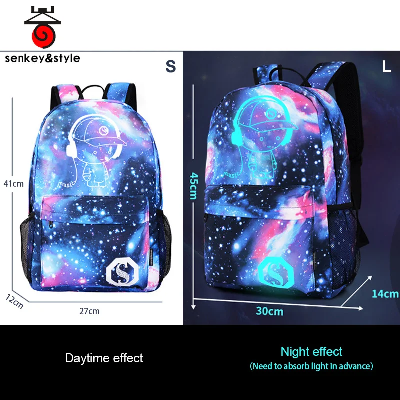 Продажа Растерянная овечка, школьные сумки для девочек, для мальчиков, USB, Противоугонный, Светящийся рюкзак, для подростков, водонепроницаемый, зве...