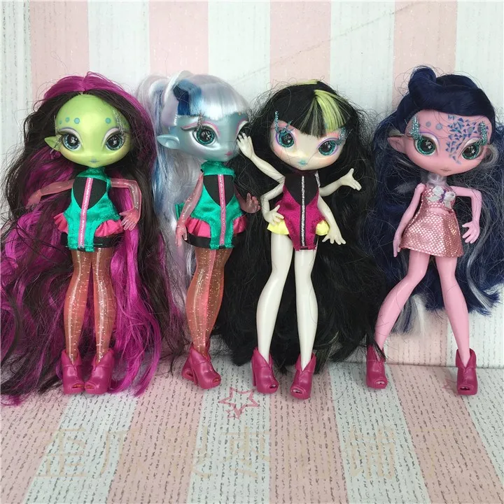 Эксклюзивные полупрозрачные куклы со звездами Нови, пластиковые подарочные игрушки для девочек высотой около 20 см, голые куклы, рождественские подарки