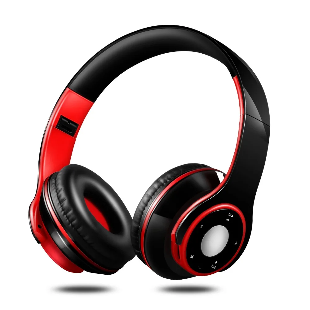 Встроенный mp3 плеер спортивные наушники Беспроводная Bluetooth Stero гарнитура с микрофоном для бега тренажерный