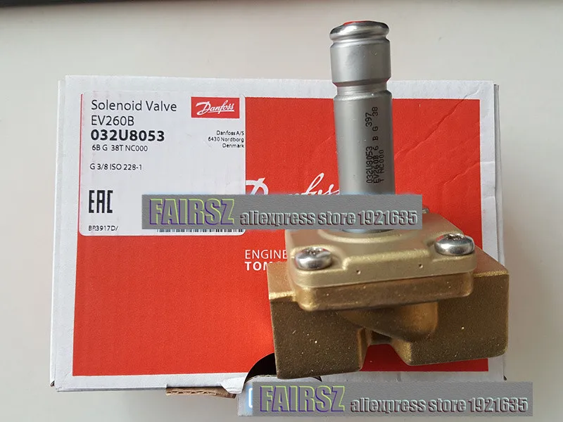 Соленоидный клапан DANFOSS EV260B 032U8053 в