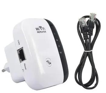 

Portable Wireless 2.4GHz 300Mbps Networking Amplifier WiFi Repeater (AC 100-240V / EU Plug)