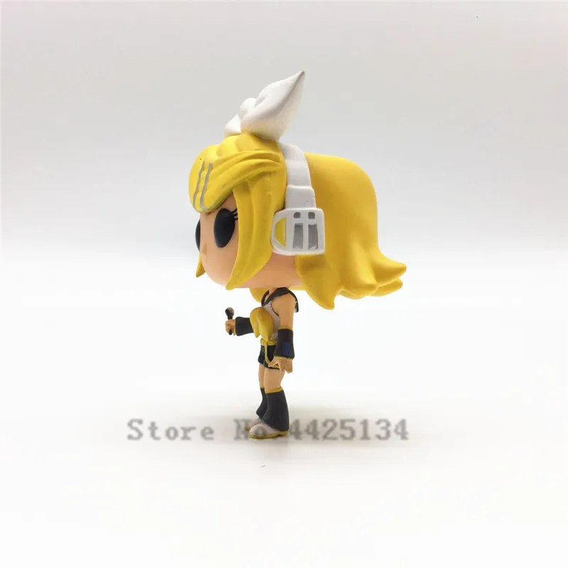 Виниловая кукла FUNKO POP Hatsune Miku зеркальная звуковая экшн фигурка модель звездной
