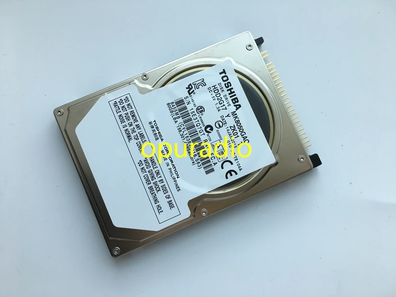 Совершенно новый Дисковый привод MK8050GAC MK8050GACE ZK01 DC + 5V 1.3A 80GB для BMWW CIC Радио