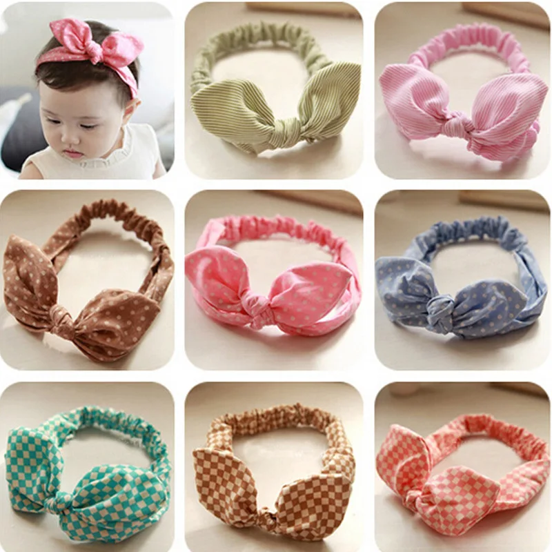 

Hair Jewelry Headwear Chiffon Star Stripe Rabbit Ears Hair Band Headband Accessories