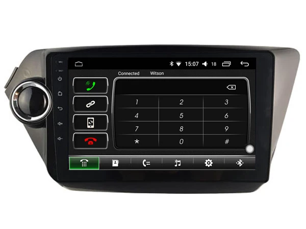 Flash Deal OTOJETA DSP stereo carplay android 8.1.2 car radio for 2012-2015 K2 kia RIO Gps navigation Ips screen video player tape recorder 5