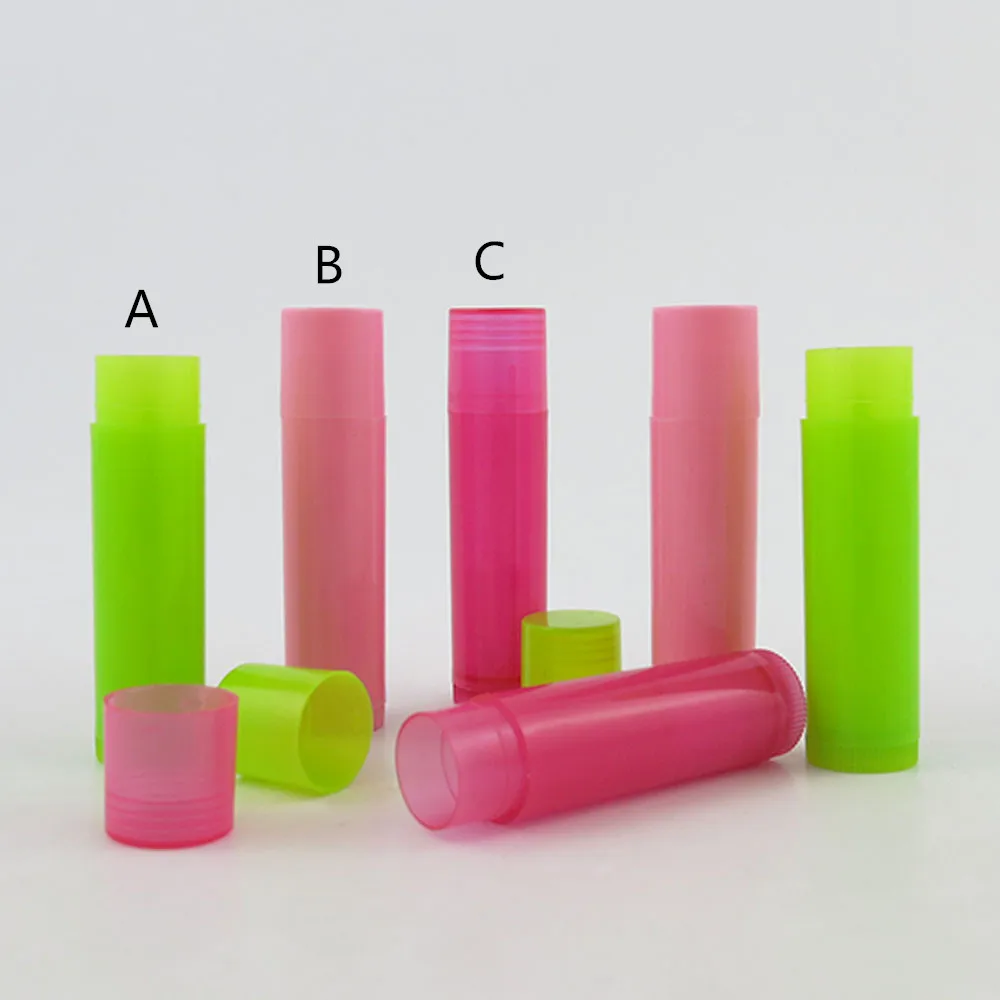 

10 x 5g New Diy Lipstick Tool Lip Tubes 3 Colors Balm Tube Empty Cosmetic Containers Lip Tubes Balm Bottles for Drop