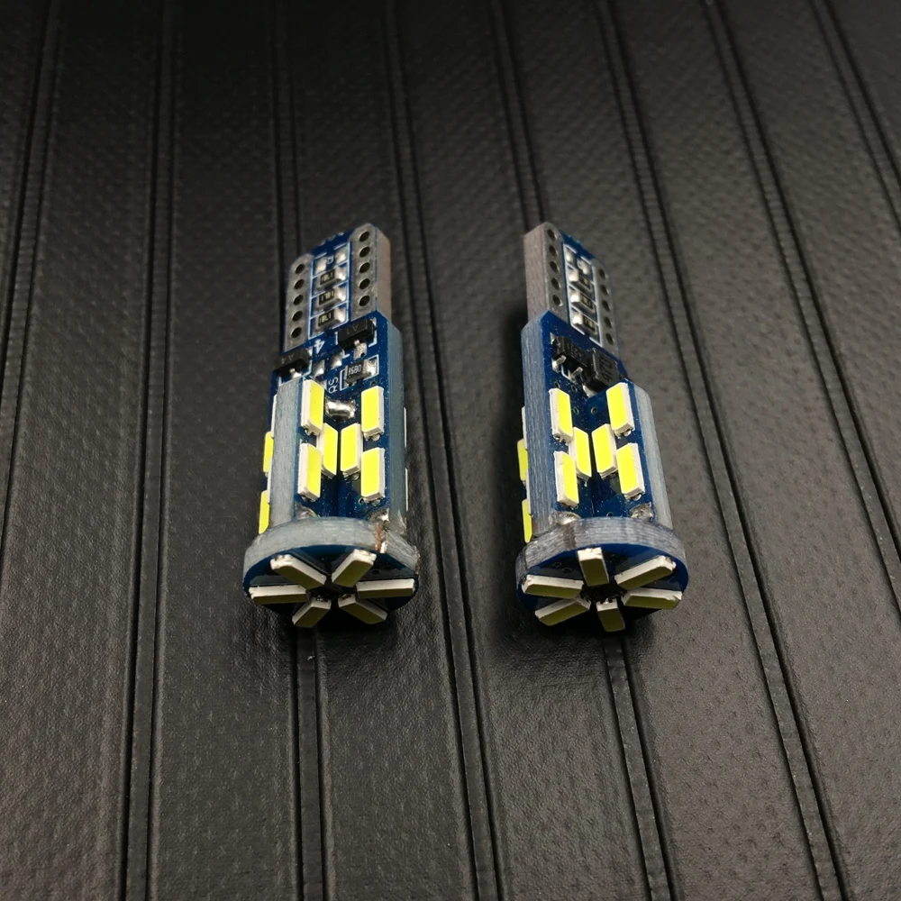 2 шт./лот авто LED T10 canbus led W5W Canbus t10 30smd 4014 неполярный внутренний свет парковочный