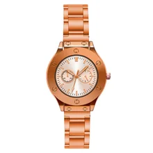 Fashion Women Watches Best Sell Metal Dial Clock Luxury Rose Gold Women's Bracelet Quartz Wrist Watches 2019 New Dropshipping