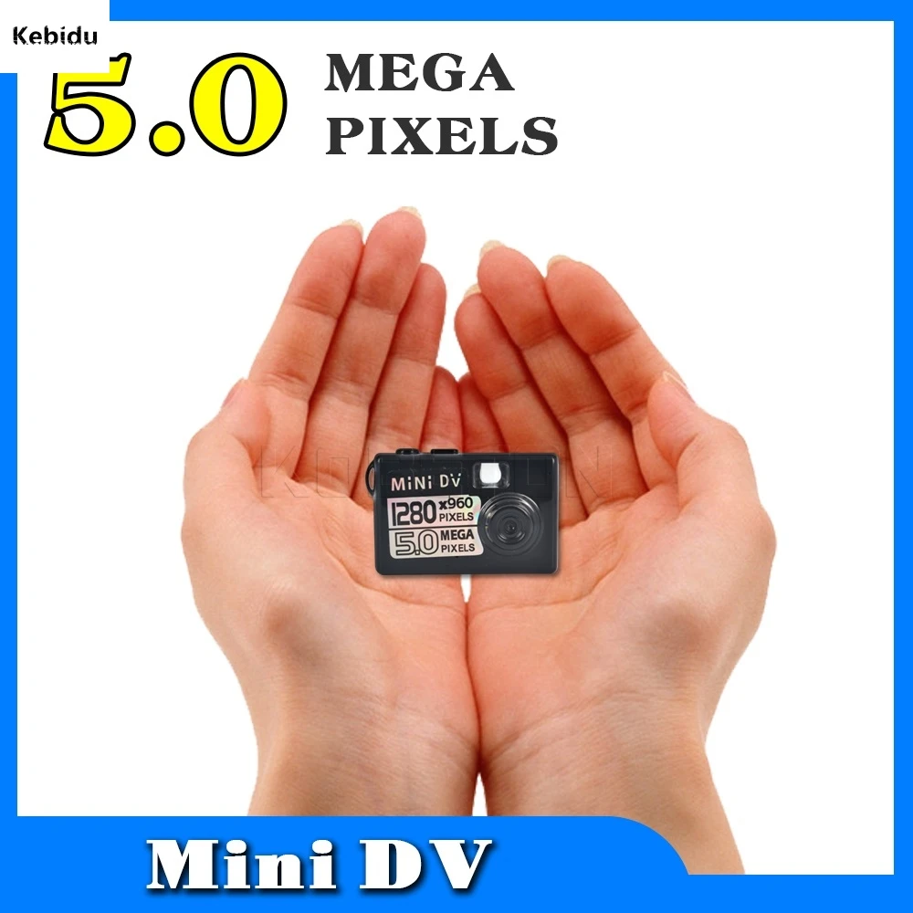 

Kebidu Smallest new Mini DV DVR 5MP HD Digital Camera Video Audio Recorder Webcam Motion Detect Actived Camcorder For Motorbike