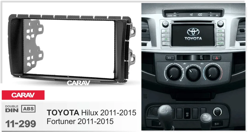 CARAV 11-780 Car Radio Installation Trim Fascia Panel