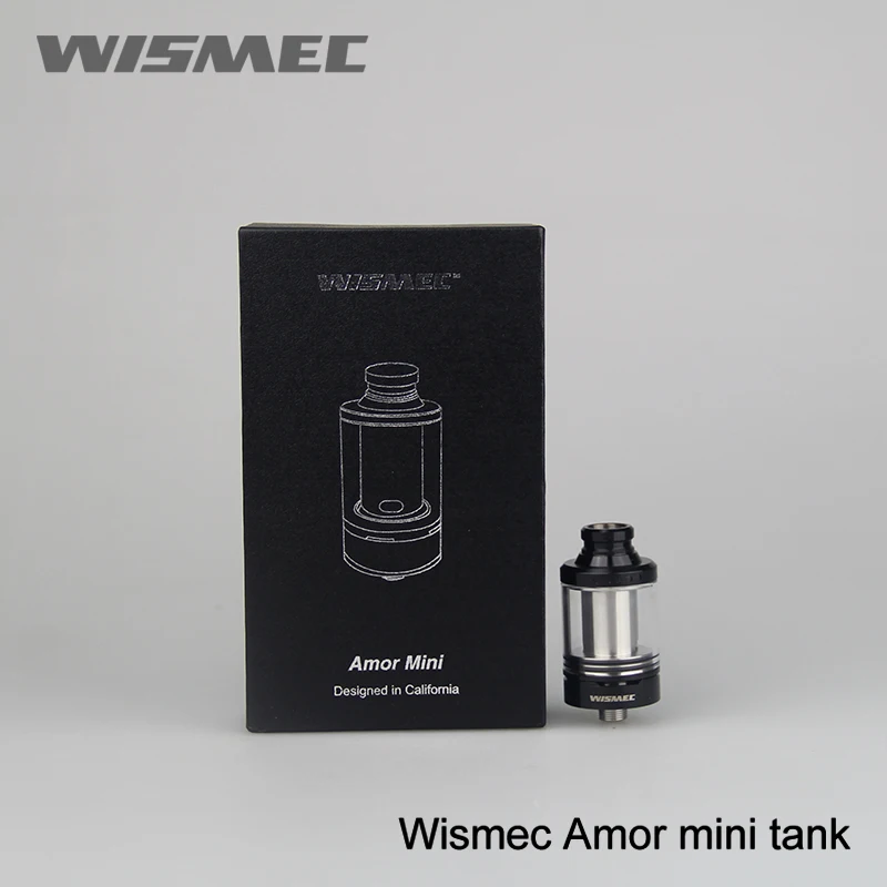 

Hot Original Wismec Amor Mini Tank 2ml Capacity Filling 0.2ohm Sub Ohm Tank Best Match Reuleaux RX75 Box Mod Amor Mini Atomizer