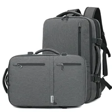 2020 Men Multifunction 17 Inch Laptop Bag For Male Waterproof Travel Handbags Large Capacity Casual USB Business Bags XA179ZC