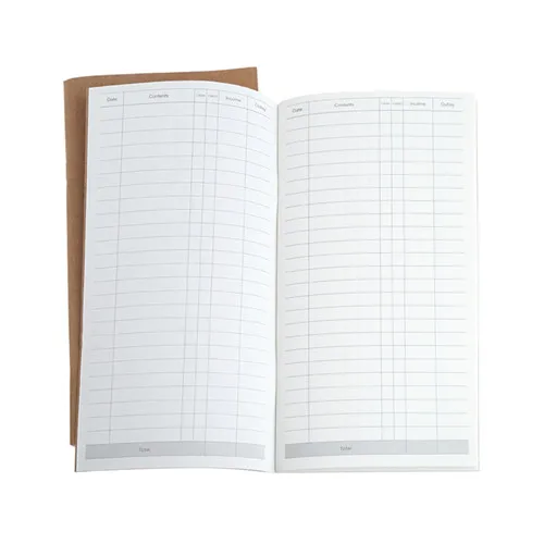 Новая записная книжка из крафт-бумаги, записная книжка в горошек, записная книжка-дневник, пустые страницы, Канцтовары Nov9 - Цвет: Account Book