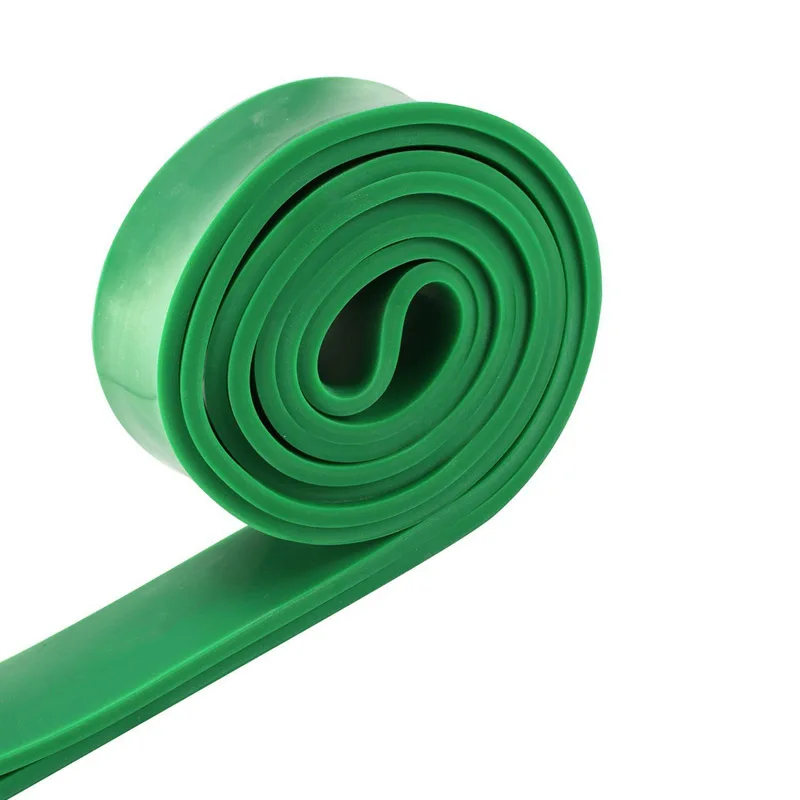 Эластичная лента, 5 цветов,, латексная, для тренажерного зала, эластичная, для тренировок, резинки, оборудование для фитнеса, для йоги, Резиновая лента-петля - Цвет: Зеленый