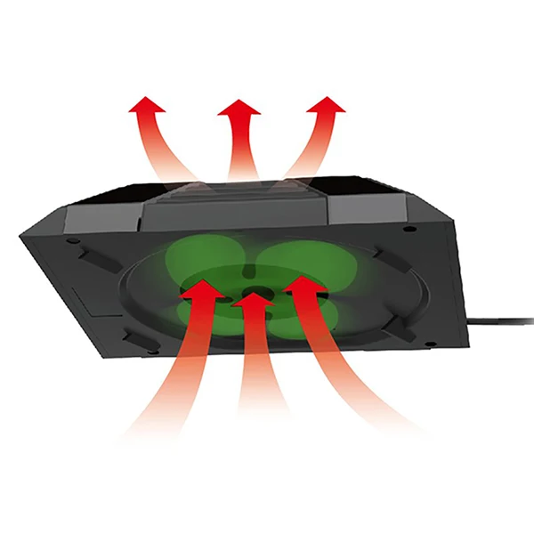 Для Xbox One устройство промежуточного охлаждения температура вниз USB кулер клип на вентилятор охлаждения(черный