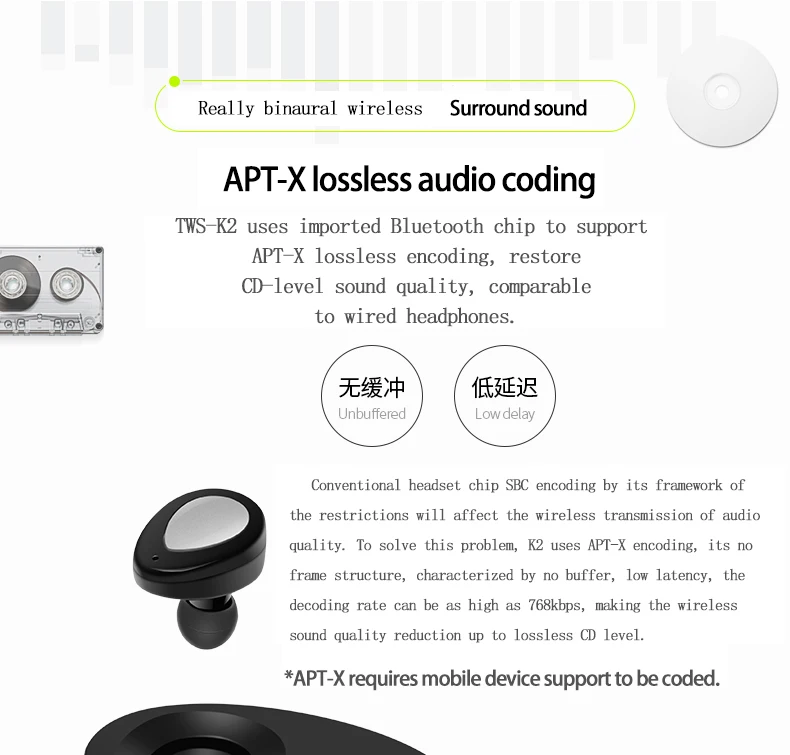 K2 TWS Mini Audifonos fone de ouvido, Bluetooth наушники, беспроводная гарнитура, наушники с микрофоном, для бега, для мобильного телефона