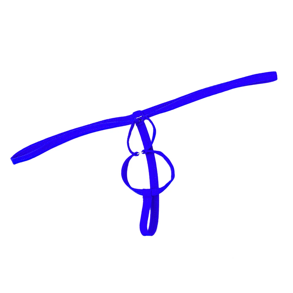 1pcs Sexy Mens Thong G-String Open Ring Mini Briefs Stretchy Underwear Bikini Mens Jockstrap Underwear