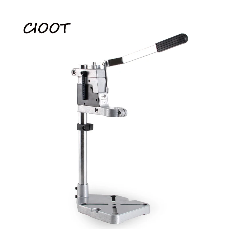 

6109 Drill Stand for electric drill Power Tools Accessories DIY Bench Drill Holder Tool Double Clamp Base Frame Holder