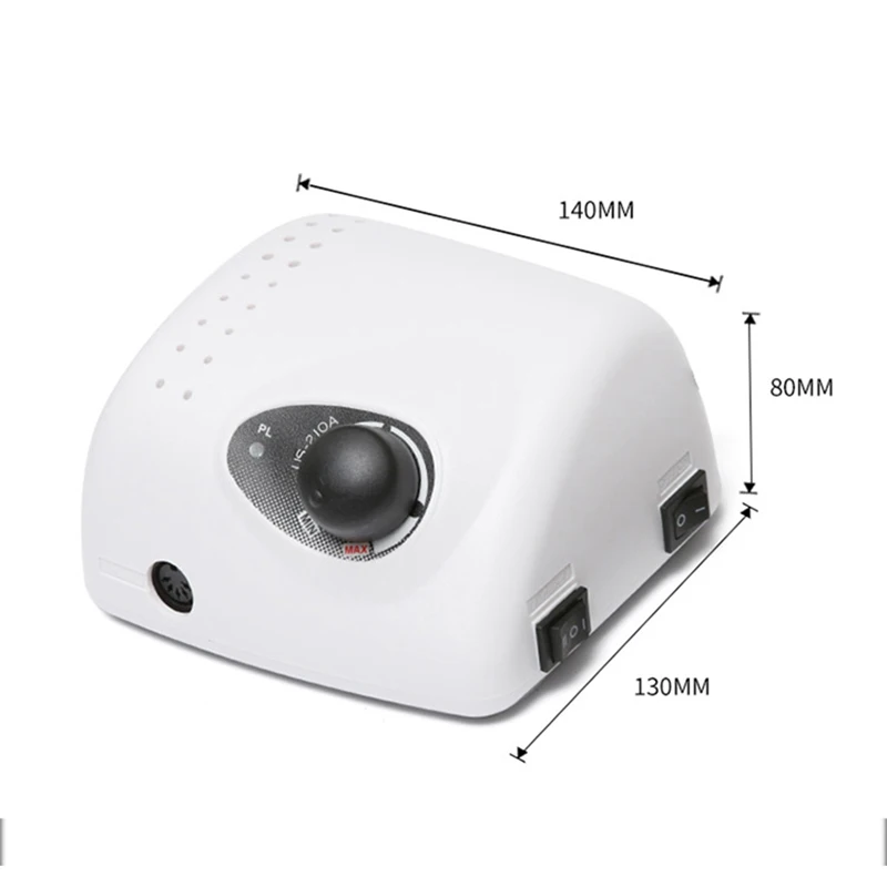 

30000RPM Nail Electric Manicure Machine with Grinder Bits Pedicure Milling Cutter OA66