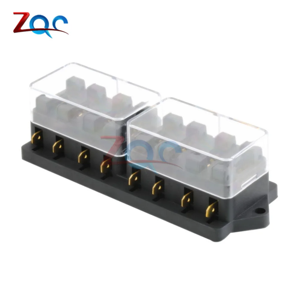 Fulseholder Mini 8 Way Blade Держатель предохранителя блок коробка аудио Электроники Часть 12