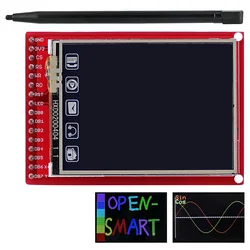 Module d'affichage LCD TFT 2.0 pouces, panneau de bouclier tactile, résolution 176x220, avec stylo tactile pour Arduino 