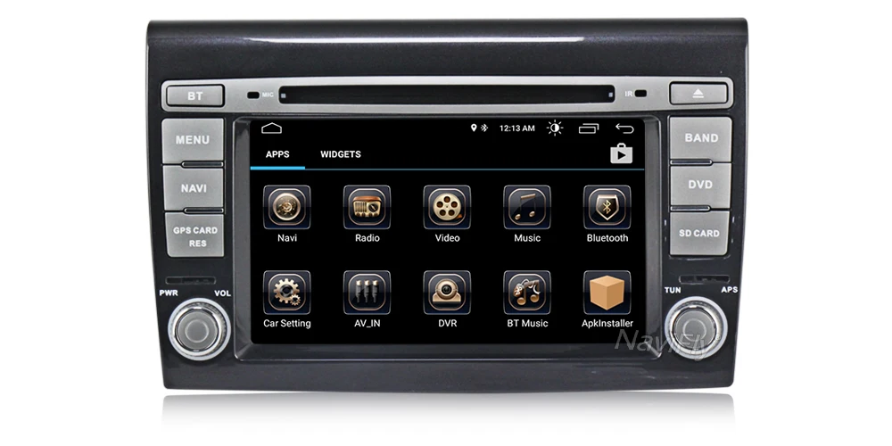 Flash Deal Navifly Android 8.1 Car radio dvd player For Fiat Bravo 2007 2008 2009 2010 2011 2012 GPS Navigation Autoradio FM Bluetooth Map 12