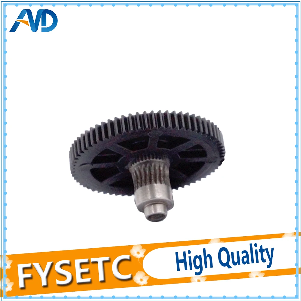 

1PC Titan Extruder Big Gear 66 Tooth Modulus 0.5 Stainless Steel Plastic Big Gear For 3D printer
