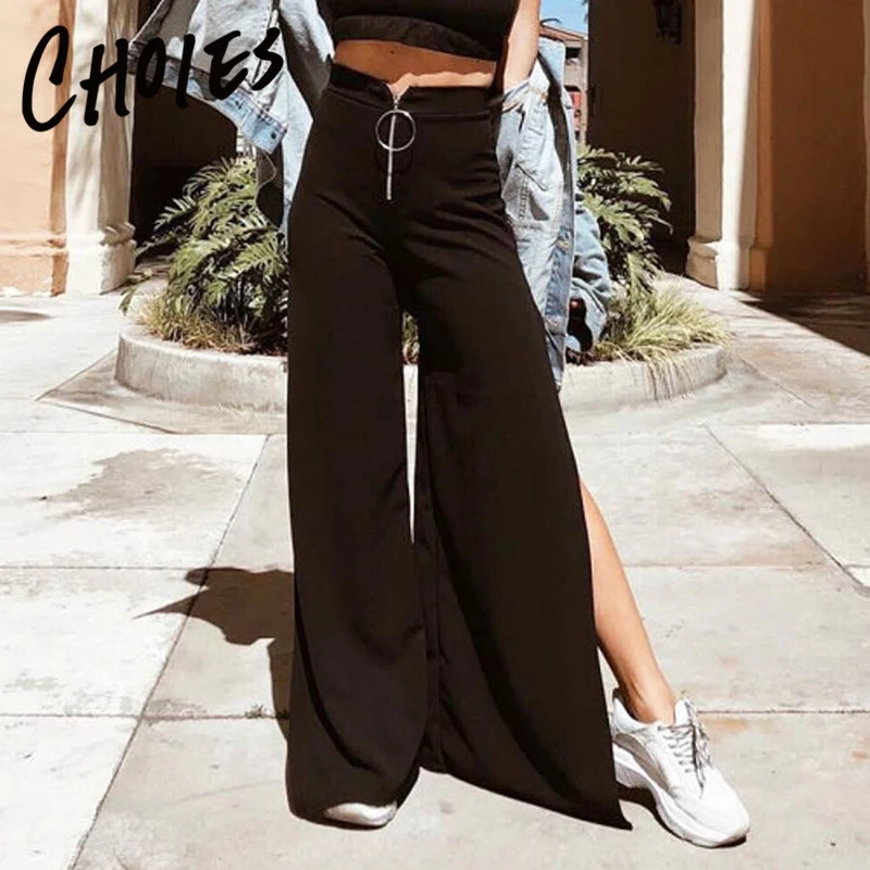 winter white palazzo pants