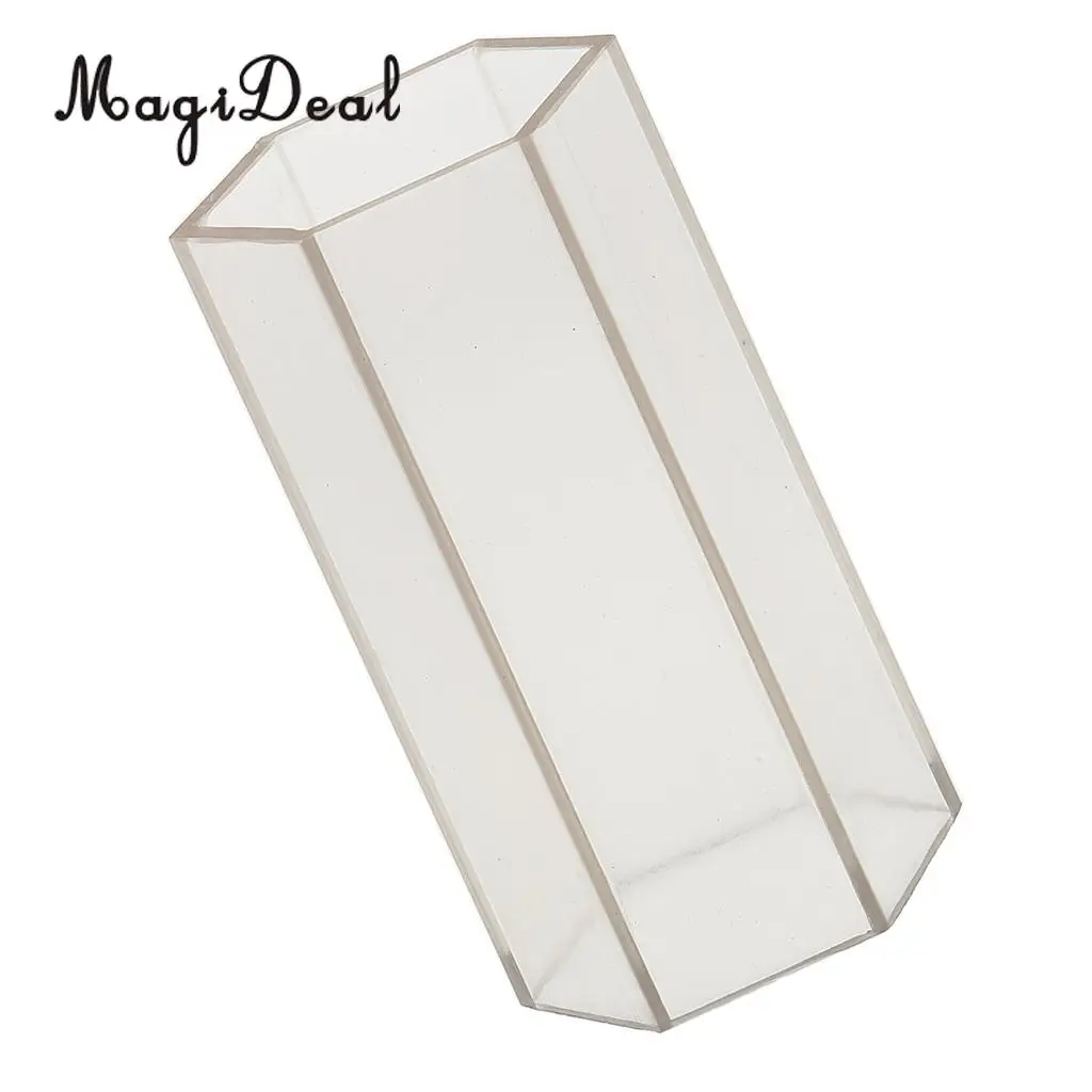 MagiDeal Hexagon Shape Candle Mould Soap Mold for DIY Candle Making Handmade Soap DIY Accessories Home Decor