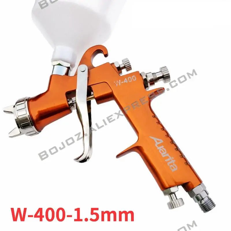 

Air pneumatic W400 HVLP paint sprayers Gravity feed Pistoll 1.5mm Nozzle 600cc tank Automotive Finishing air spray gun