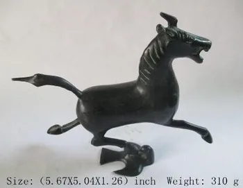 

SCY +++Elaborate Ancient Chinese bronze statue - The horse stepped on the swallow