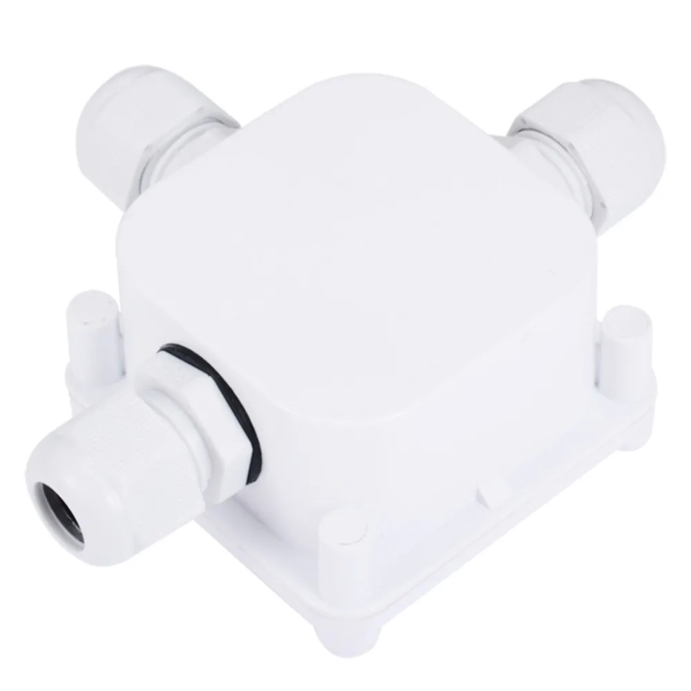 

1pc IP68 Waterproof Junction Terminal Box 3 Wires Protection Building Connectors For Outdoor Light