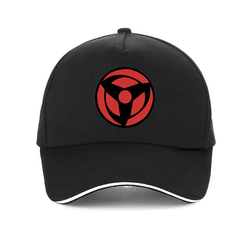 Аниме Учиха Obito Какаши Шаринган папа шляпа хлопок бейсболки Наруто шлепанцы для печати кости