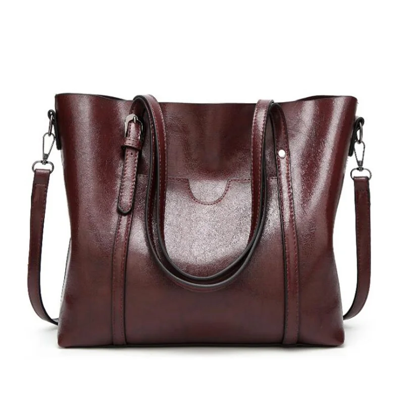 FGJLLOGJGSO, роскошная женская сумка, дизайнерские сумки-мессенджеры, большая сумка-шоппер, сумка на плечо, женская мягкая кожаная сумка - Цвет: coffee