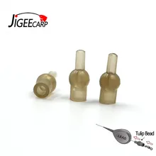 20 шт. рыболовные бусины в форме тюльпана, мягкие резиновые бусины для быстрой замены для Хели, рыболовные снасти для ловли карпа, аксессуары для противозапутывания