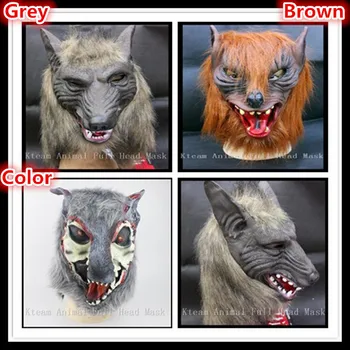 

Free shipping Party Wolf Mask Halloween Masquerade Party Masks Costume Wolves Ball Bar Decoration Adult Kids for Party Costume
