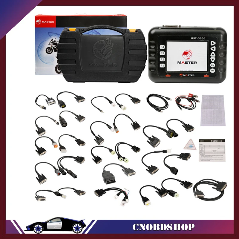 

Master MST-3000 Full Version Universal Motorcycle Diagnostic Scanner Fault Code Scanner for Motorcycle MST3000 Diagnostic Tool