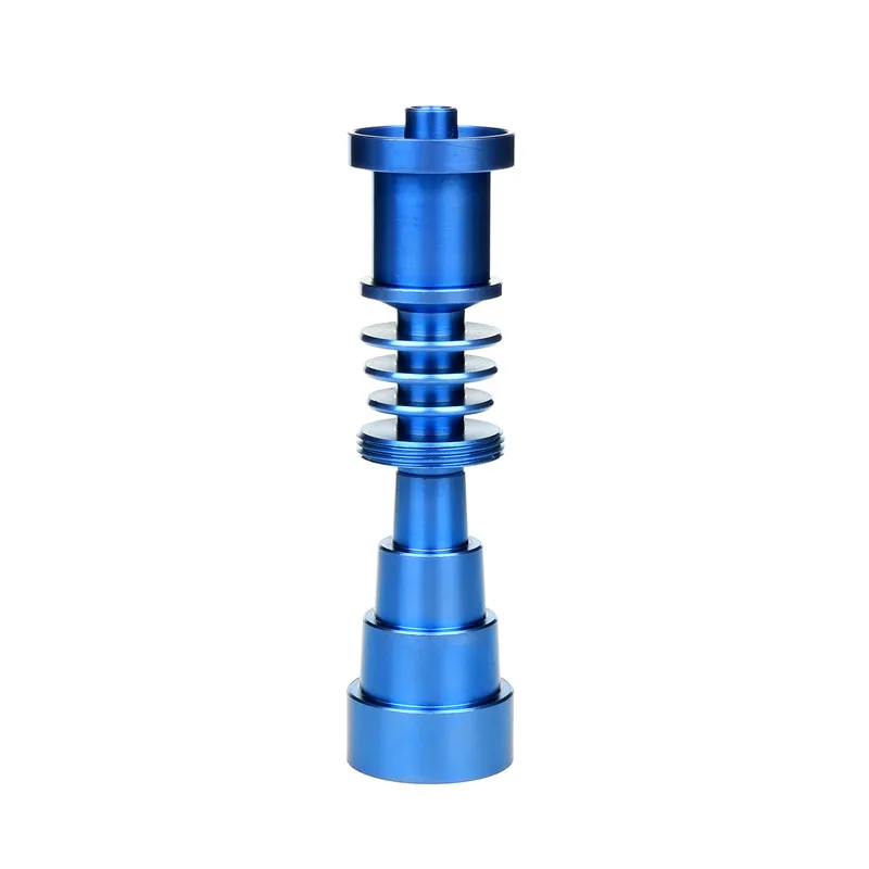 Для дого Лидер продаж gr2 domeless 6 в 1 Титан Гвозди Универсальный подходит 10 мм/14 мм/18 мм совместных для мужчин и женщин - Цвет: BLUE