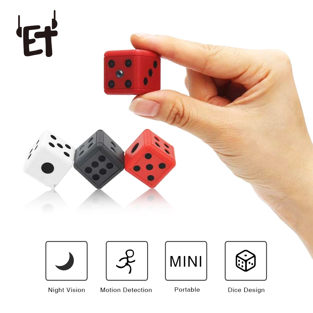Goede ET SQ16 Mini Camera 1080 p HD Video Recorder Infrarood Night Detection Micro Camera Sleutelhanger 360 Graden Rotatie Digitale Camera