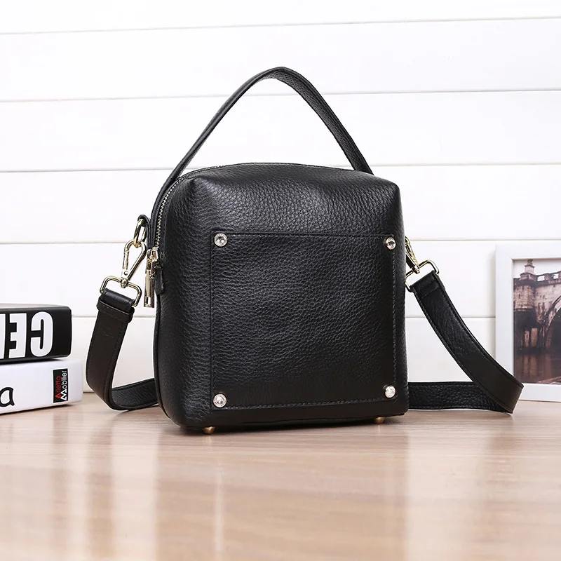 Women genuine leather handbag 14-1