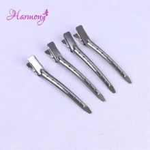 Harmony Plus волосы 10 шт./пакет металлическая Укладка волос Зажимы клюв утки профессиональный салон парикмахерские зажимы