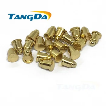 

Tangda 2.5 3.3 pogopin Connectors SMD Contact pin spring pin battery connector D2.5*3.3mm Gold-plated 1u" (Can be customized) AG